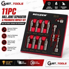 11pc Ball Joint Separator & Pneumatic Impact Set picture