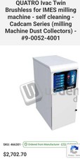 QUATRO Ivac TwinBrushless for IMES millingmachine self cleaningCadcam Series  picture