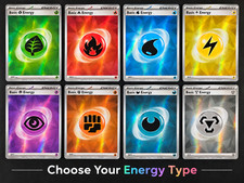 2024 Pokémon TCG SVE Prismatic Evolutions Holo Energy Set LOT 8 NM - Choose Type picture