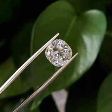 1.52 CT Natural Diamond – 7 mm Cushion Cut, VVS1 D Grade Ring Size Certified L09 picture