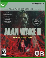 Alan Wake 2 Deluxe Edition - Xbox Series X - NEW & SEALED - FREE US SHIPPING picture