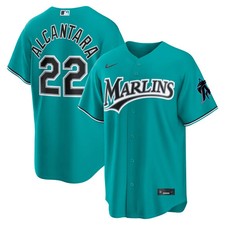 HOT ITEM Sandy Alcantara #22 Miami Marlins Jersey Baseball, For Fan Size S-5XL picture
