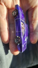 Hot Wheels Redline Custom Dodge Charger 1968/1969 Purple White Interior  picture