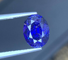 Certified Natural Ceylon Sapphire 2.26 Ct Sri Lanka Blue VSi Untreated Gem picture