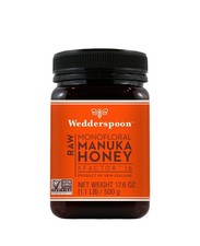 WEDDERSPOON NEW ZEALAND RAW MANUKA HONEY KFACTOR 16+ 1.1Lb 500g 17.6oz Kosher picture