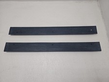 *PAIR* 1988-1998 Chevrolet GMC C/K BLUE Front Sill Scuff Plate SET OEM picture