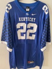 Nike Team Authentic Kentucky Wildcats #22  Blue Football Jersey Adult Size XL picture