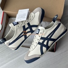 NEW 2026 Onitsuka Tiger Mexico 66 DL408-1659 Birch Navy Blue picture