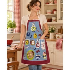 Vintage Nick Nora Waffle Apron picture