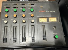 Vintage TEAC M-09 4 Channel Audio Mixer Parametric EQ Powers On Japan picture