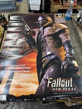 RARE PROMO LARGE Fallout New Vegas Block Buster Display Poster 50x32 picture
