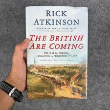 Rick Atkinson Hardcover Book Unisex OS The British Are Coming History Revolution picture