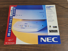 Vintage NEC Technology Multisync IntelliBase Audio ( Altec Lansing) CRT Computer picture