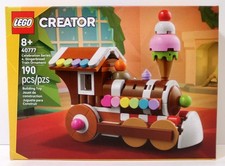2025 LEGO Holiday Christmas 40777 Gingerbread Train Ornament 190 Piece Set New picture