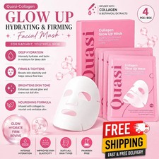 Quasi Hydrolyzed Collagen Face Mask – 4 Pcs. A convenient skincare treatment. picture