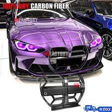 Dry Carbon Fiber Front Kidney Grill Nose GRILLE Fit BMW G80 M3 G82 G83 M4 21-26 picture