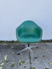 Vintage MCM Herman Miller Eames Fiberglass Chair Upholstered Mid Century Modern picture