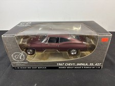 American Muscle Authentics - 1967 Chevy Impala SS 427 - #39298 (1:18) (SR-4) picture