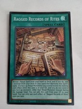 Ragged Records of Rites CORI-EN062 Chaos Origins 1st Edition Super Rare NM picture