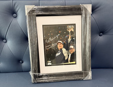 Bill Belichick Signed 8x10 Framed Photo w/ Lombardi Trophy SB XXXVI XXXVIII JSA  picture