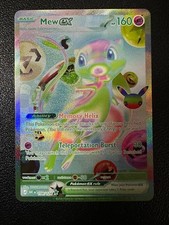 Mew Ex 158/128 FUR Futuristic Rare - Pokémon 30th Celebration - English Minty picture