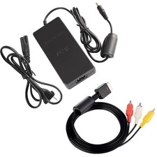 AC Adapter Charger Power Supply TV AV Cable for Sony Playstation 2 Slim PS2 Slim picture