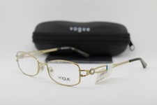 NEW VOGUE EYEWEAR VO 3930-BI 848 GOLD BROWN CRYSTAL AUTHENTIC EYEGLASSES 52-17 picture