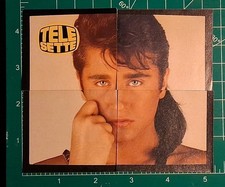 1983 Telesette Videofantasy Pop Rock Sticker Card SCIALPI #1-4 picture
