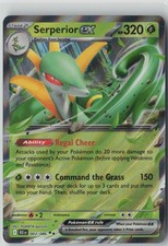Serperior ex Holo Double Rare SV: Black Bolt 003/086 picture