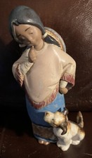 Lladro 12165 Chiquita Retired Mint Condition Gres No Box L@@K Vivid Colors picture