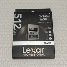 Lexar Professional SILVER 512GB CFexpress 4.0 Type A VPG200 Card LCAEXS4512G picture