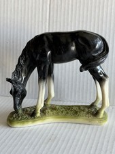 Vintage Grazing Horse Resin Figurine 6