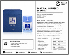 Mazaaj Infused by Zimaya Afnan 3.4oz Eau De Parfum Unisex picture