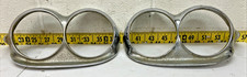 OEM GM Headlight Bezel Pair LH 5949450/RH 5949449 1958 Cadillac Eldorado (SVM8) picture