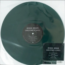 ARIANA GRANDE - Christmas And Chill Green Vinyl Etched PRESALE picture