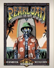  New in tube official Pearl Jam Ohana Fest  2026 Concert Event Poster picture