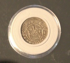 Poland-Kingdom of -Alexander I Jagiellon-ND (1501-1506) Silver ½ Groat XF -137 picture