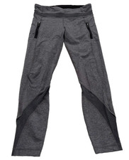 Lululemon Inspire Tight II Women's Sz. 6 Gray Cropped Pants picture