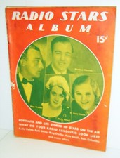 Vintage 1932 Radio Stars Album Morton Downey - Bing Crosby picture