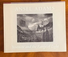 Ansel Adams Yosemite and the Range of Light 1979 5th Printing Hardcover, DJ picture