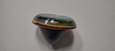 1960s signed French acrylic ring picture