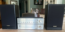 Sharp amplifier and receiver CP-1350P Speakers Pair 2.0 Wired Black 120W 8 Ohm picture