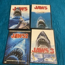 Jaws DVD Collection 1-4 Lot 1 2 3 4 Complete Set horror Movies picture