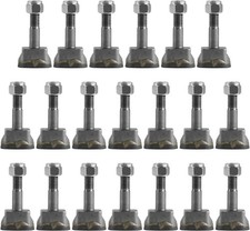 20-Pack Stump Grinder Teeth Vermeer Yellow Jacket Cemented Carbide Aftermarket picture