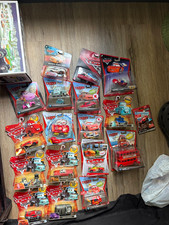 Disney Pixar Cars Toon 1:55 Diecast Lot Chase Deluxe Metallic Rubber Tires picture