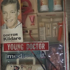NOS Vintage Dr. Kildare Young Doctor Medical Kit 1963 picture