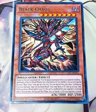 Black Chaos CORI-EN001 YuGiOh Non-Foiled Doujin Card Art ** READ ** picture