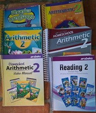 Abeka 2nd Grade  Mix Lot Of 7 Books see pictures for subjects  picture