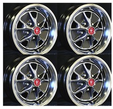 NEW 1965- 67 F0rd MustangG Style Steel GT Wheels 14