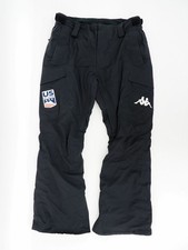 Kappa Unisex Team USA Ski Pants Tpaed Seams w/ Vents Size Medium Black picture